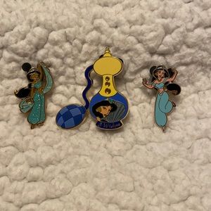 Disney Princess Jasmine Trading Pin Lot